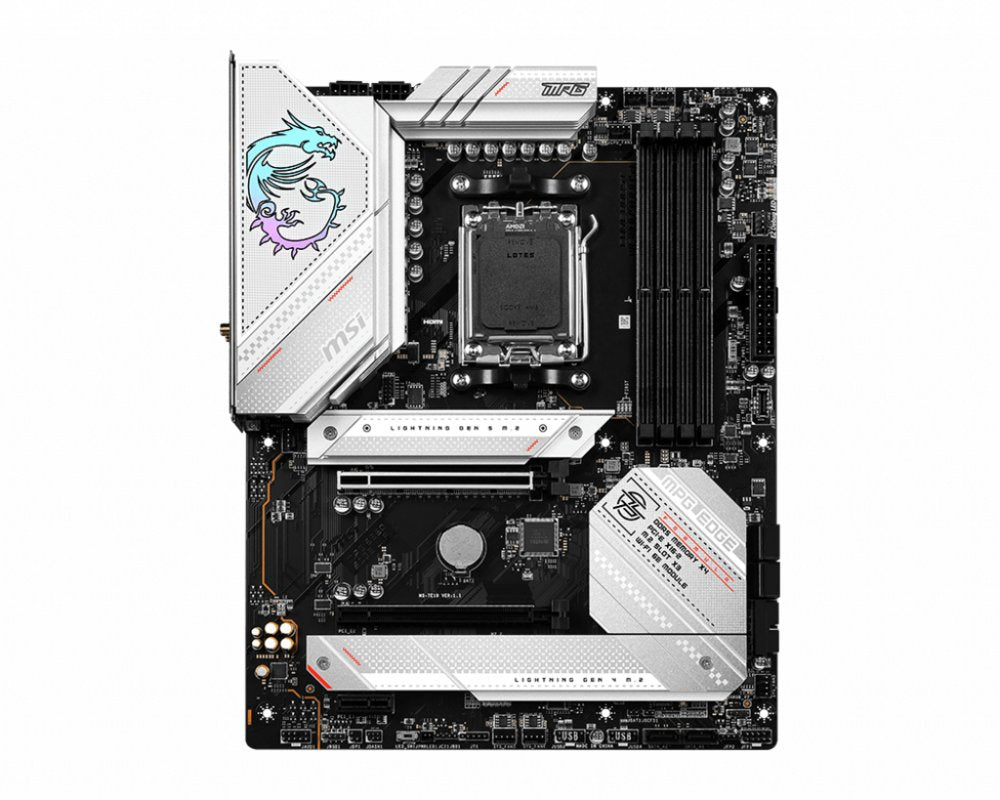MSI MPG B650 EDGE WIFI | Socket AM5 | AMD B650 | 4xDDR5 | ATX | Moederbord - Matmuis - Matmuis